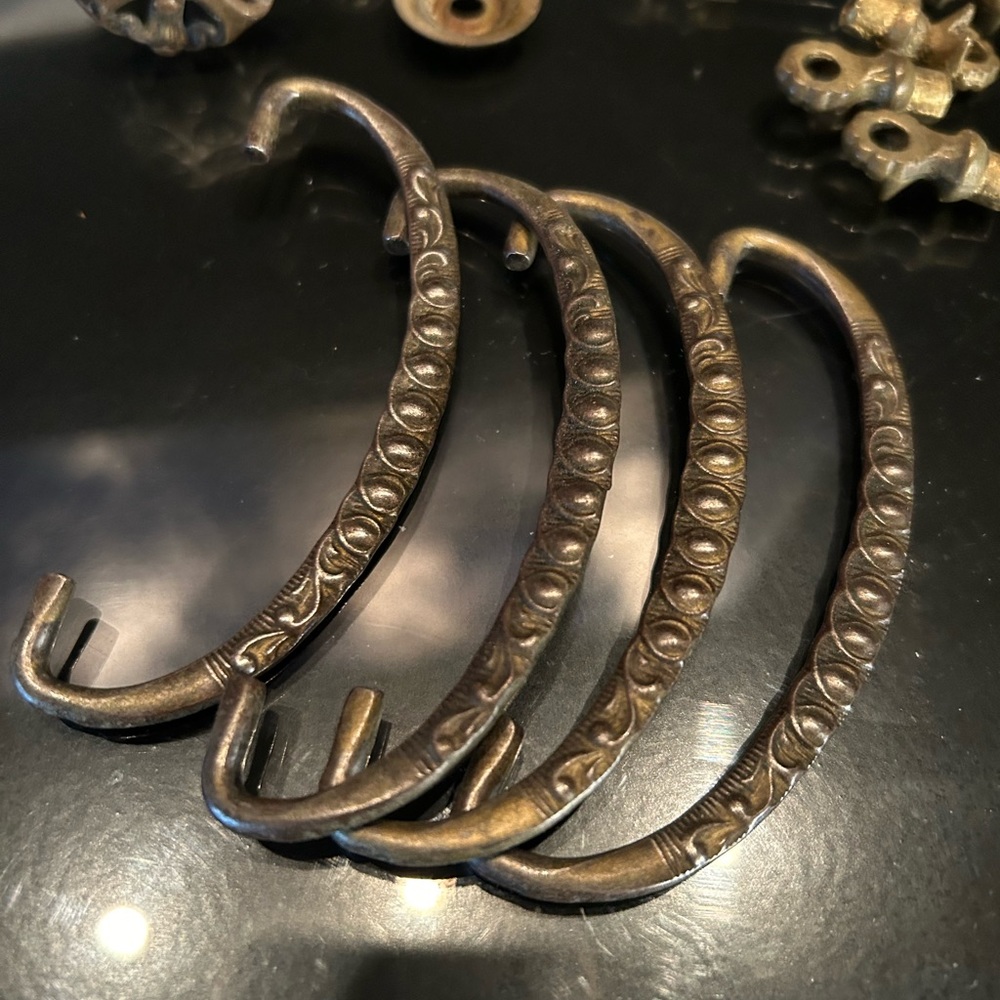 Antique fixtures from dresser